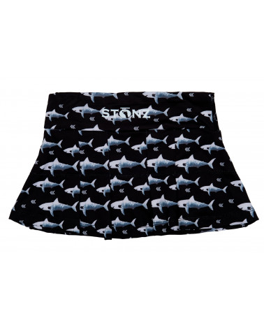DETSKÁ SUKŇA 2v1 S UV OCHRANOU - Black Shark | Stonz | stonzwear.sk