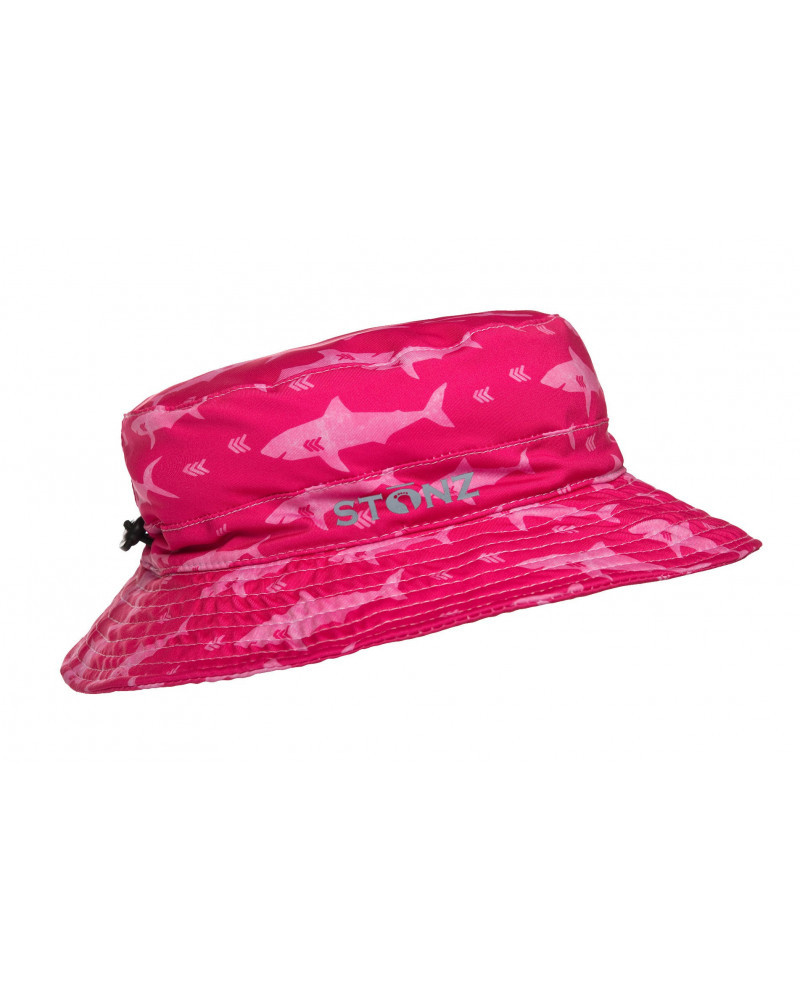 Detský klobúk s UV ochranou UPF 50 - Fuchsia Shark Čiapky & Klobúky Stonz