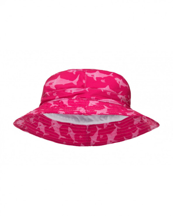 Detský klobúk s UV ochranou UPF 50 - Fuchsia Shark Čiapky & Klobúky Stonz®
