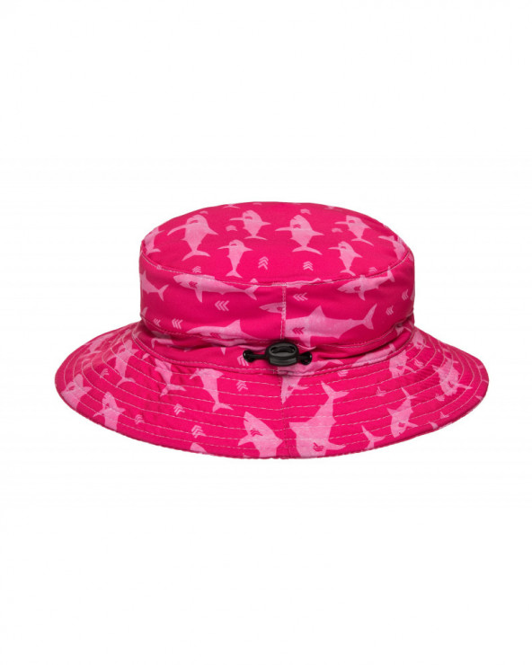 Detský klobúk s UV ochranou UPF 50 - Fuchsia Shark Čiapky & Klobúky Stonz®